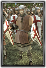 Crusader Sergeants 十字軍長矛軍士