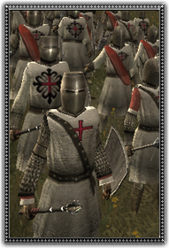 Dismounted Knights of Montesa