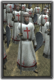 Templar Sergeants 聖殿騎士團長矛軍士